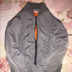 Green Bomber Jacket